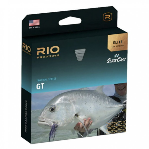 Леска RIO Elite GT Float WF10F, Blue/Orange/Sea Grass в Барнауле
