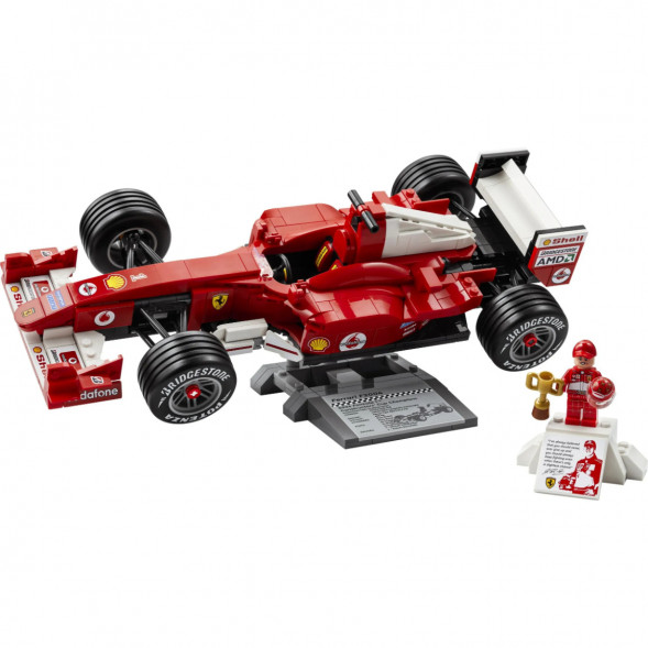 Конструктор LEGO Icons 11375 Ferrari F2004 и Михаэль Шумахер в Барнауле