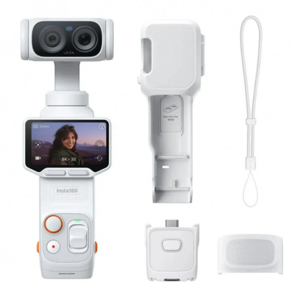 Экшн-камера Insta360 Luna Ultra Standard Combo, White в Барнауле