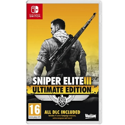 Игра Sniper Elite 3 Ultimate Edition для Nintendo Switch, картридж в Барнауле
