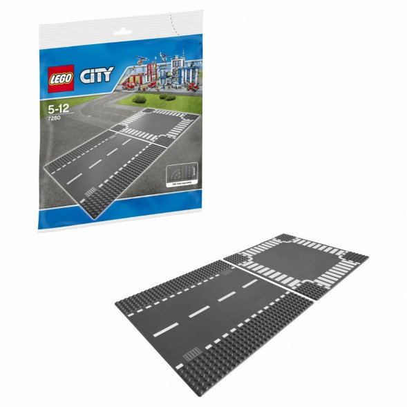 Конструктор LEGO City 7280 Прямая дорога и перекрёсток в Барнауле