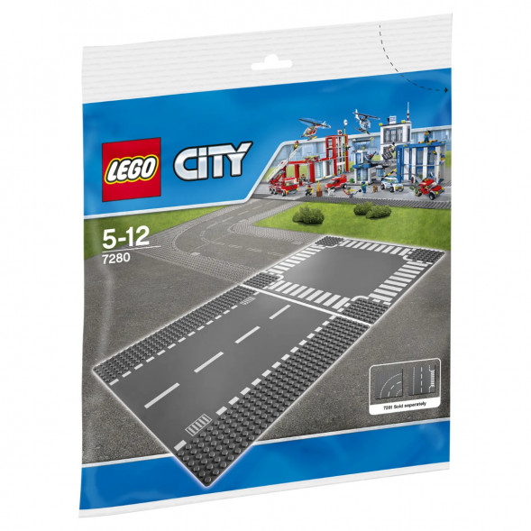 Конструктор LEGO City 7280 Прямая дорога и перекрёсток в Барнауле
