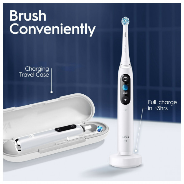 Электрическая зубная щетка Oral-B iO Series 9s (387224), White в Барнауле