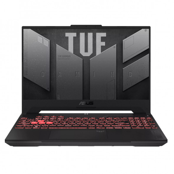 Ноутбук ASUS TUF Gaming A17 FA707NUG-HX156 (17.3&amp;quot;, IPS, 6 ядер, AMD Ryzen 7 7445HS 3.2 ГГц, 16 ГБ DDR5, SSD 512 ГБ, NVIDIA GeForce RTX 4050 - 6 ГБ, без ОС), черный в Барнауле
