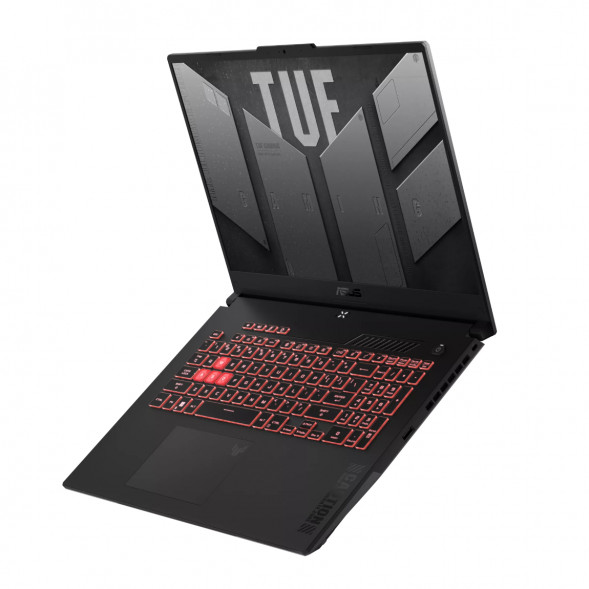 Ноутбук ASUS TUF Gaming A17 FA707NUG-HX156 (17.3&amp;quot;, IPS, 6 ядер, AMD Ryzen 7 7445HS 3.2 ГГц, 16 ГБ DDR5, SSD 512 ГБ, NVIDIA GeForce RTX 4050 - 6 ГБ, без ОС), черный в Барнауле