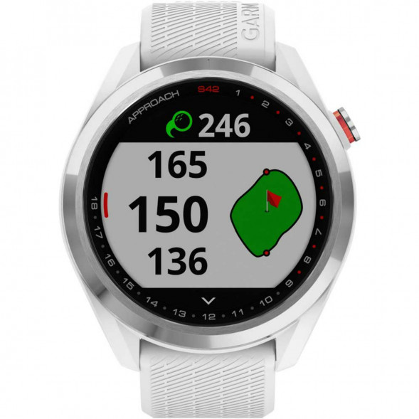 Умные часы для гольфа Garmin Approach S42, белый 010-02572-01 в Барнауле