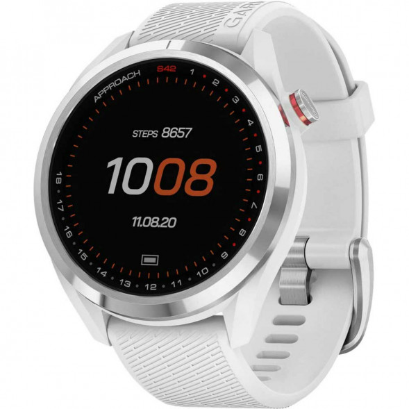 Умные часы для гольфа Garmin Approach S42, белый 010-02572-01 в Барнауле