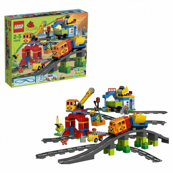 Конструктор LEGO DUPLO Town 10508 Большой поезд в Барнауле