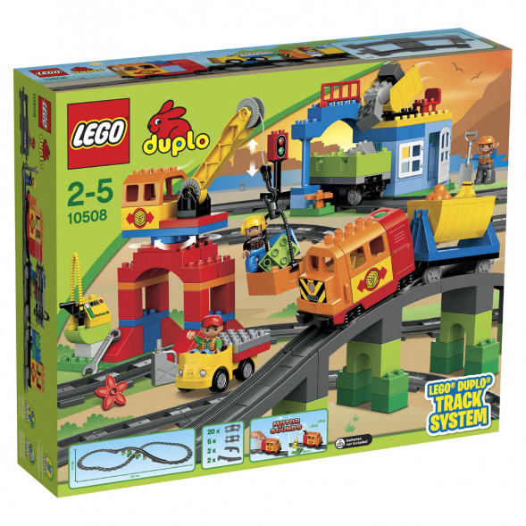Конструктор LEGO DUPLO Town 10508 Большой поезд в Барнауле