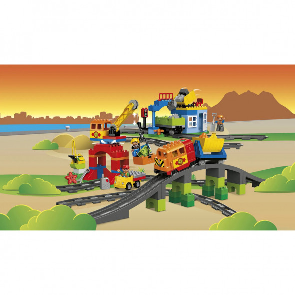 Конструктор LEGO DUPLO Town 10508 Большой поезд в Барнауле