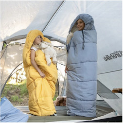 Спальный мешок Naturehike C180 (190x75см), желтый