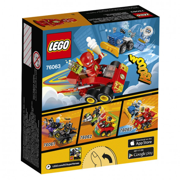 Конструктор LEGO Super Heroes 76063 Флэш против Капитана Холода в Барнауле
