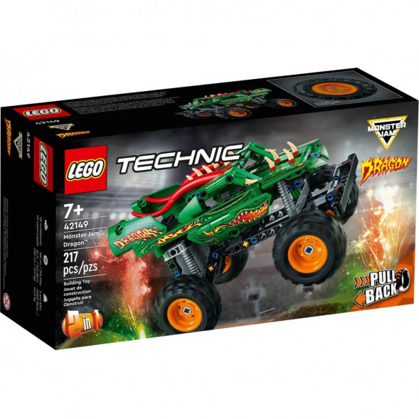 Конструктор LEGO Technic 42149 Монстер Джем «Дракон» в Барнауле