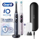 Набор из 2-х электрических зубных щеток Oral-B iO Series 9 Duo, Black Onyx и Rose Quartz в Барнауле