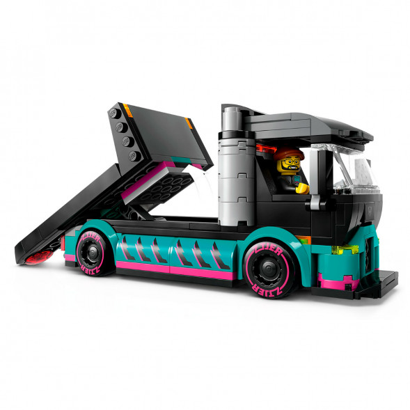 Конструктор LEGO City 60406 Гоночный автомобиль и автовоз в Барнауле