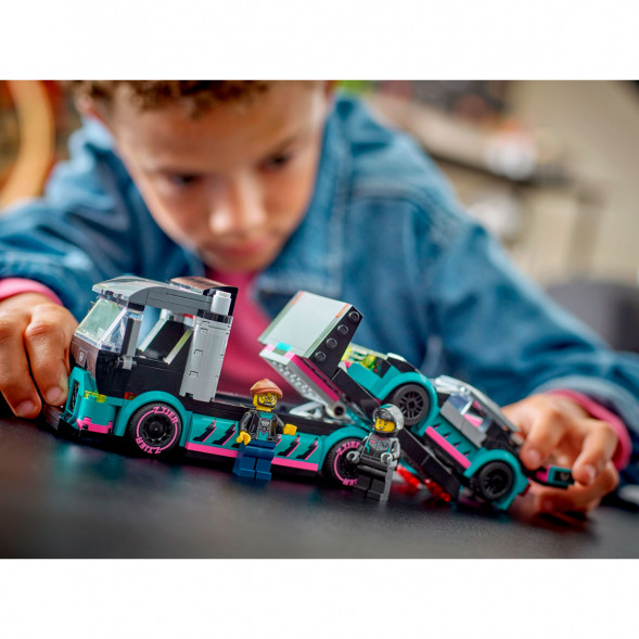 Конструктор LEGO City 60406 Гоночный автомобиль и автовоз в Барнауле