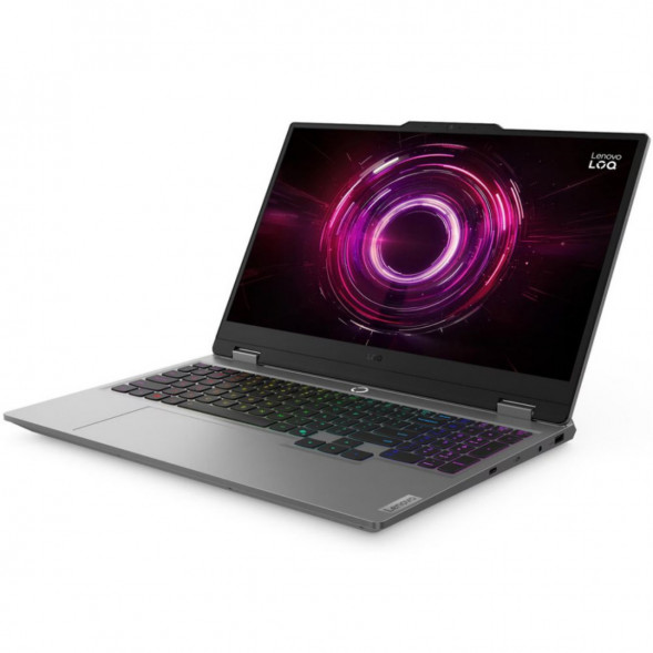 Ноутбук Lenovo LOQ 15AHP10 (83JG003DPB) (15.6&amp;quot;,  IPS, AMD Ryzen 5 220, 6 ядер, 16 ГБ DDR5, SSD 512 ГБ, NVIDIA GeForce RTX 5050 - 8 ГБ, без ОС), серый в Барнауле