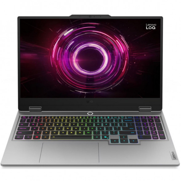 Ноутбук Lenovo LOQ 15AHP10 (83JG003DPB) (15.6&amp;quot;,  IPS, AMD Ryzen 5 220, 6 ядер, 16 ГБ DDR5, SSD 512 ГБ, NVIDIA GeForce RTX 5050 - 8 ГБ, без ОС), серый в Барнауле