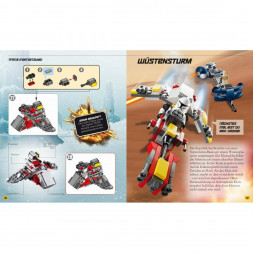 Книга и набор кубиков LEGO Star Wars Buch &amp;amp; Steine-Set Fur 8 einmalige Lego Modelle!