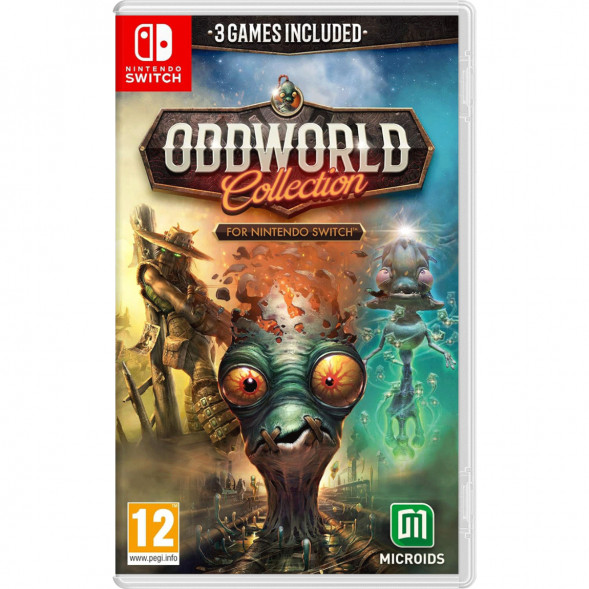 Игра Oddworld Collection [Nintendo Switch, русские субтитры] в Барнауле