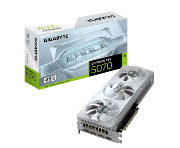 Видеокарта Gigabyte RTX 5070 EAGLE OC ICE SFF 12G, 12 Гб GDDR7 в Барнауле