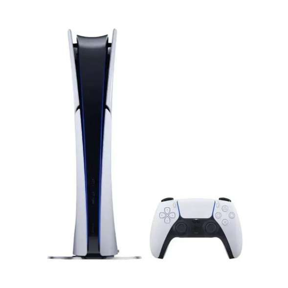 Игровая приставка Sony PlayStation 5 Slim 825 ГБ без дисковода, белый в Барнауле