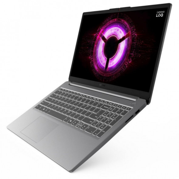 Ноутбук Lenovo LOQ 15ARP10E (83S0007FUS) (15.6&amp;quot;, IPS, AMD Ryzen 7 170 3.2 ГГц, 8 ядер, 16 ГБ DDR5, SSD 512 ГБ, NVIDIA  GeForce RTX 4050 - 6 ГБ, Windows 11 Home), серый в Барнауле