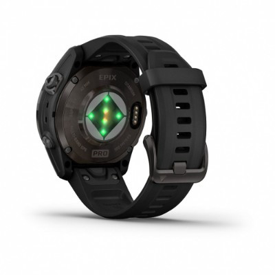 Умные часы Garmin EPIX PRO (Gen 2) Sapphire Edition 42 мм, титановый, угольно-серый, DLC, черный ремешок 010-02802-15 в Барнауле