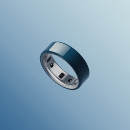 Умное кольцо Oura Ring 4 Ceramic (размер 10), Темная ночь/Midnight