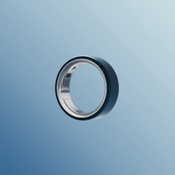 Умное кольцо Oura Ring 4 Ceramic (размер 10), Темная ночь/Midnight