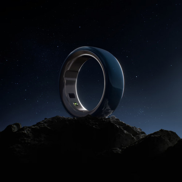 Умное кольцо Oura Ring 4 Ceramic (размер 10), Темная ночь/Midnight в Барнауле