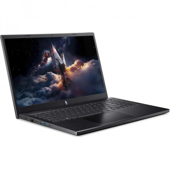 Ноутбук Acer Nitro V 15 ANV15-52-57BB (15.6&amp;quot;, IPS, Intel Core i5 13420H 2.1ГГц, 8 ядер, 16ГБ DDR4, 512ГБ SSD, NVIDIA GeForce RTX 5050 - 8 ГБ, Windows 11 Home), черный в Барнауле