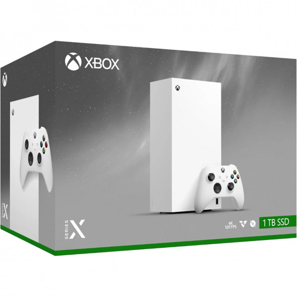 Игровая приставка Microsoft Xbox Series X Digital Edition, 1 ТБ, белый в Барнауле
