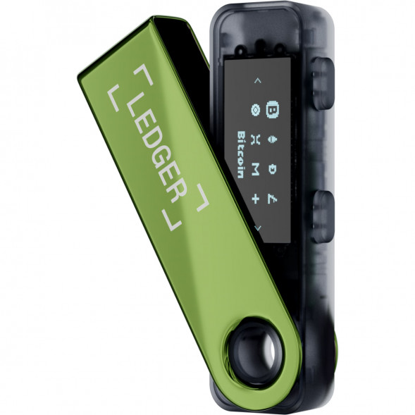 Криптокошелек Ledger Nano S Plus 1 шт., Oxidate Green в Барнауле