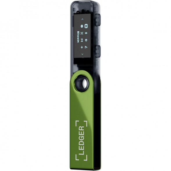 Криптокошелек Ledger Nano S Plus 1 шт., Oxidate Green в Барнауле