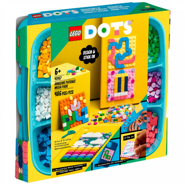 Конструктор LEGO DOTS 41957 Большой набор пластин-наклеек с тайлами в Барнауле