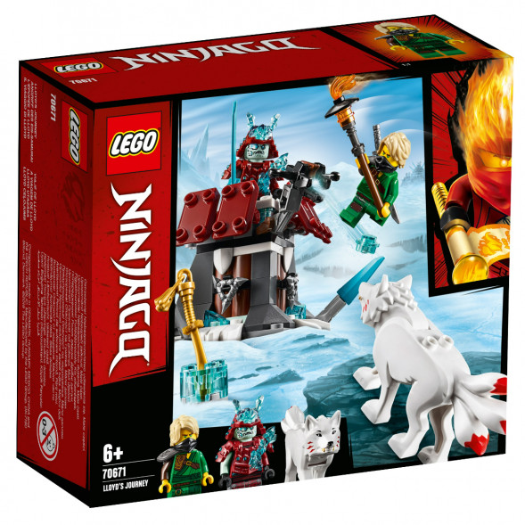 Конструктор LEGO Ninjago 70671 Путешествие Ллойда в Барнауле