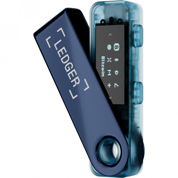 Криптокошелек Ledger Nano S Plus 1 шт., Neptune Blue в Барнауле
