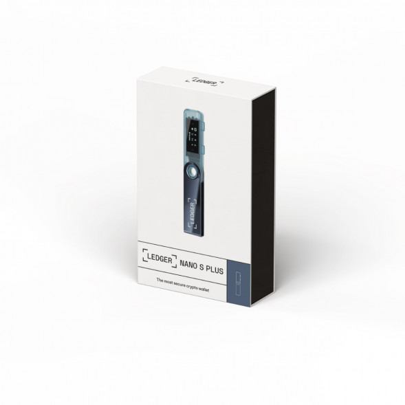 Криптокошелек Ledger Nano S Plus 1 шт., Neptune Blue в Барнауле
