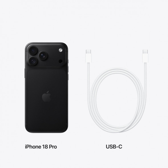Смартфон Apple iPhone 18 Pro 512GB (eSIM), Black в Барнауле