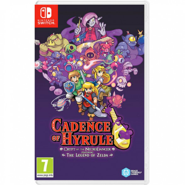 Игра Cadence of Hyrule: Crypt of the NecroDancer Featuring The Legend of Zelda [Nintendo Switch, английская версия] в Барнауле