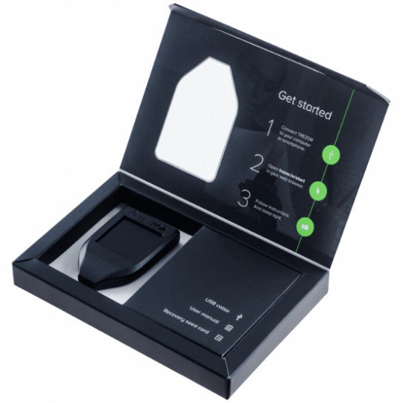 Аппаратный криптокошелек Trezor Model T в Барнауле