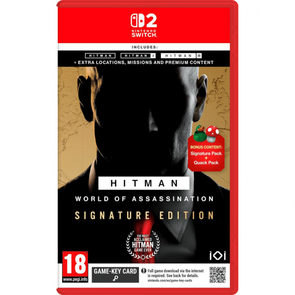 Игра Hitman World of Assassination Signature Edition [Nintendo Switch 2, русские субтитры] в Барнауле