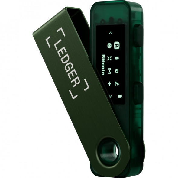 Криптокошелек Ledger Nano S Plus 1 шт., Emerald Green в Барнауле