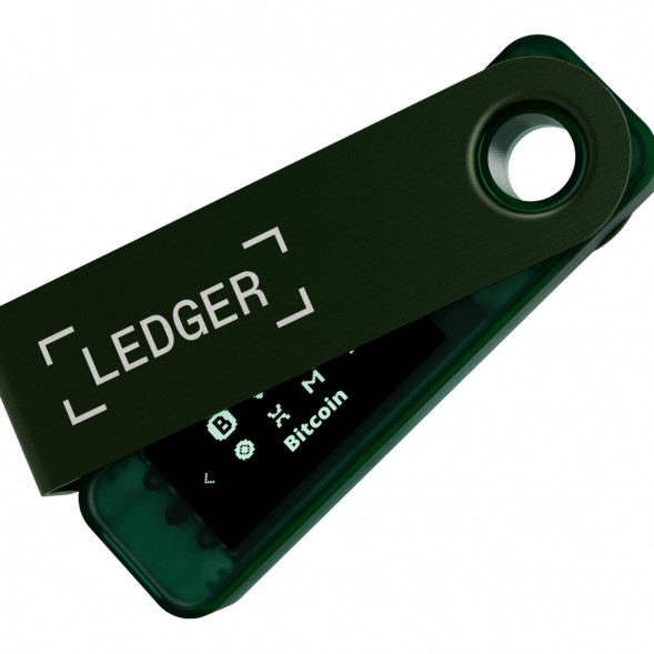Криптокошелек Ledger Nano S Plus 1 шт., Emerald Green в Барнауле