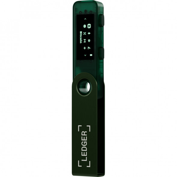 Криптокошелек Ledger Nano S Plus 1 шт., Emerald Green в Барнауле