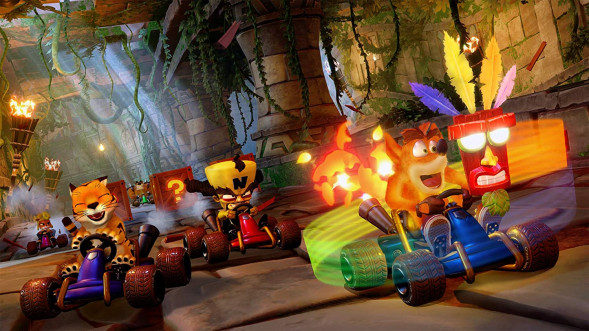 Игра Crash Team Racing Nitro-Fueled для Nintendo Switch, картридж в Барнауле