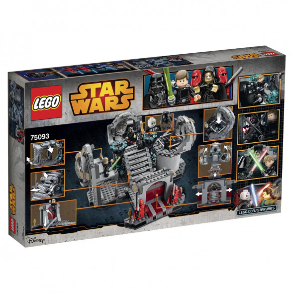 Конструктор LEGO Star Wars 75093 Звезда Смерт - Последняя схватка в Барнауле