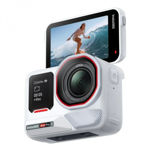 Экшн-камера Insta360 Ace Pro 2 Single Battery Xplorer Bundle, Arctic White в Барнауле