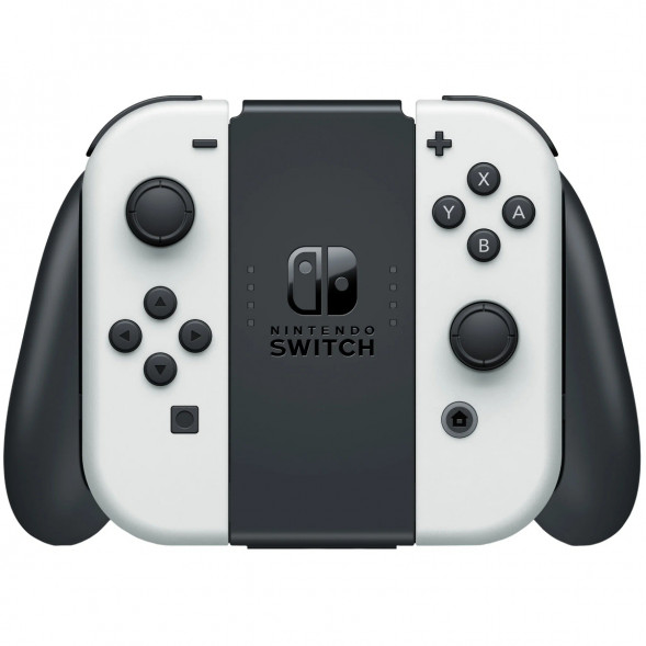 Игровая приставка Nintendo Switch OLED 64 ГБ, белый  в Барнауле